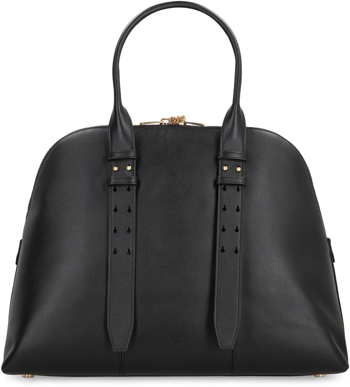 Pinko Bowling bag handheld Escape Bag maxi in leather Zwart