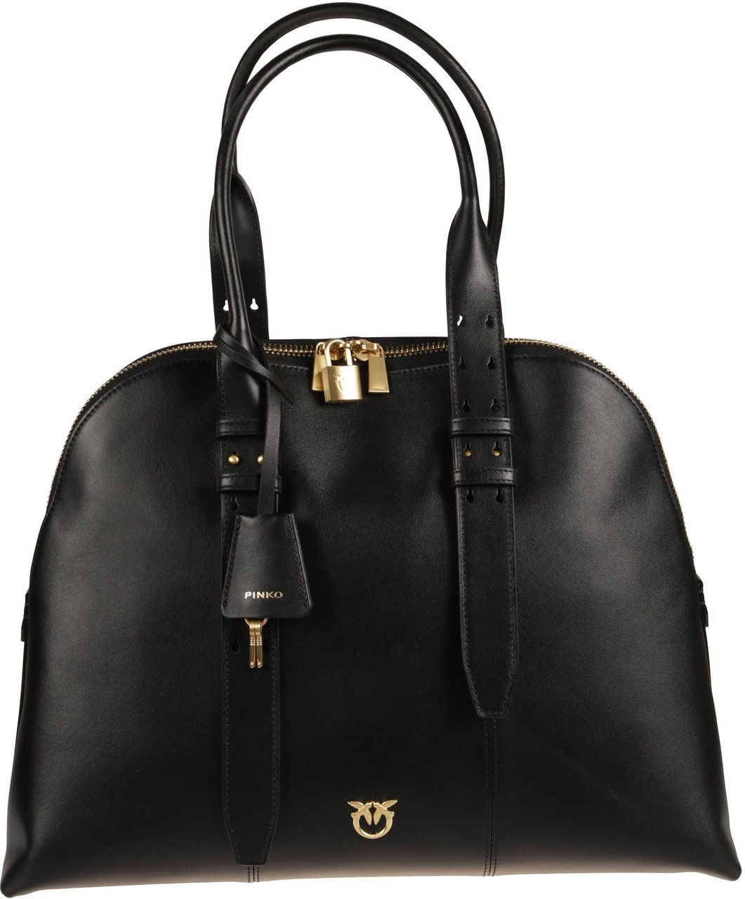 Pinko Bowling Bag Black Zwart