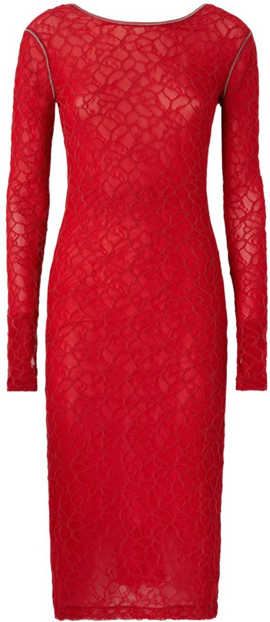 Pinko Dresses Red Rood