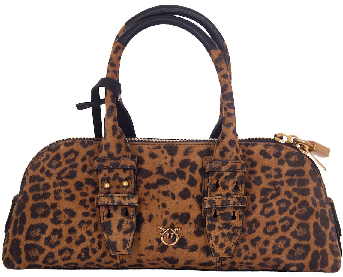 Pinko Bags Maculatomarroneantique Gold Bruin