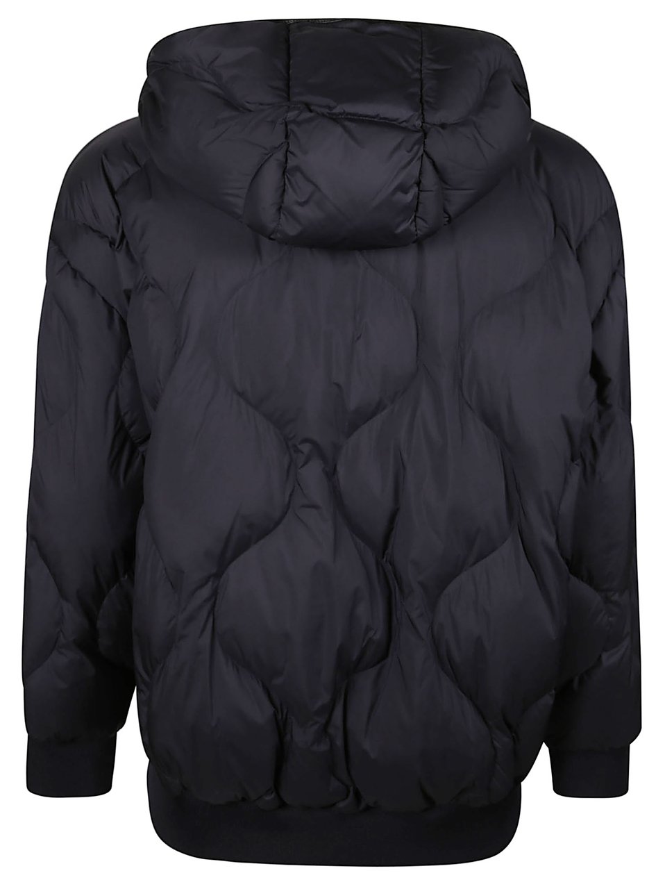 Pinko Caviale Hoodie Bomber Jacket Blue Blauw