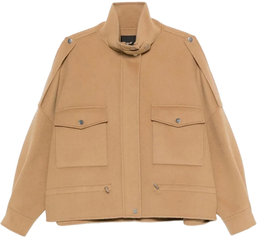 Pinko Jackets Camel Beige