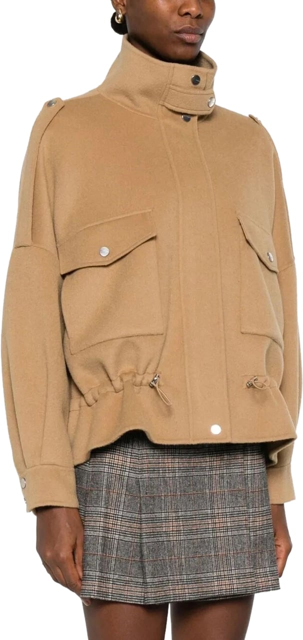 Pinko Jackets Camel Beige