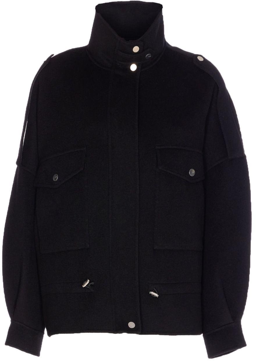 Pinko Coats Black Zwart