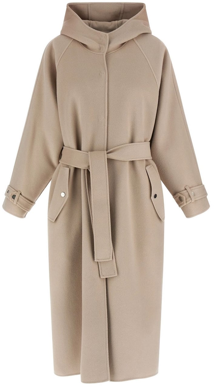 Pinko Coats Gray Grijs
