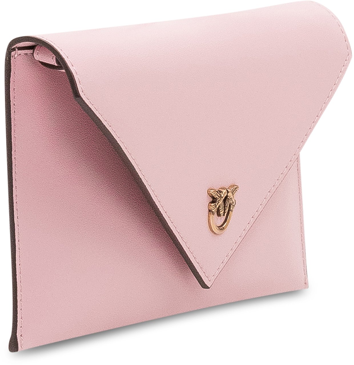 Pinko Portafoglio Mini con Patta a Busta Roze
