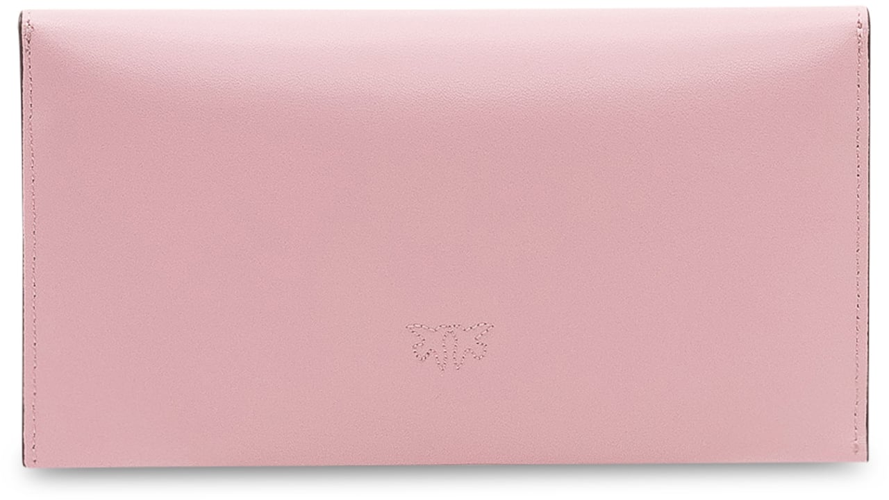 Pinko Portafoglio Mini con Patta a Busta Roze