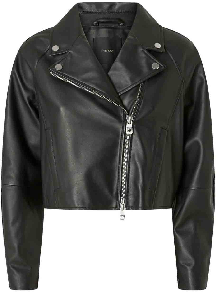 Pinko Coats Black Zwart
