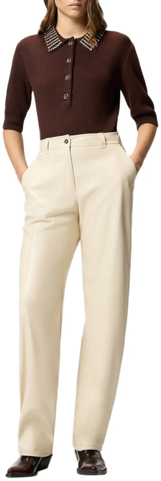 Pinko Trousers White Wit