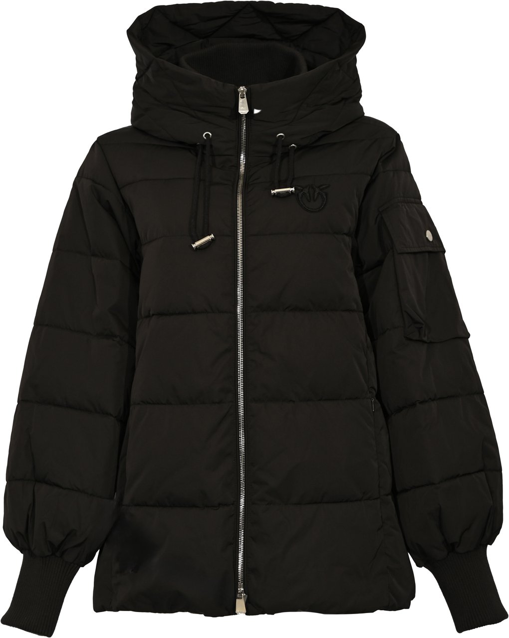 Pinko Coats Nero Limousine Zwart