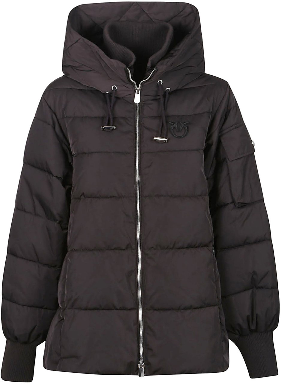 Pinko Crusca Cape Black Zwart
