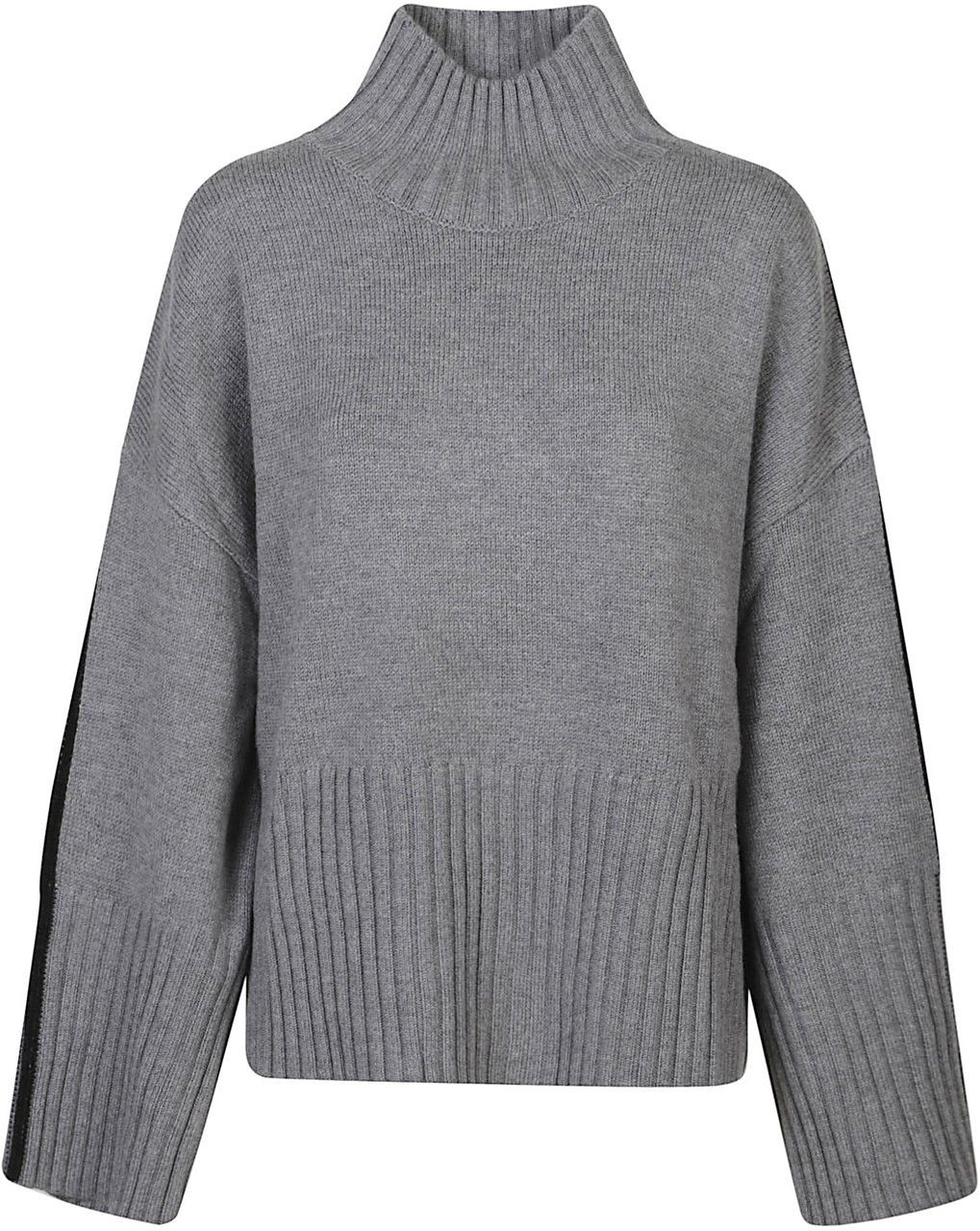 Pinko Barbados Turtle Neck Sweater Grey Grijs