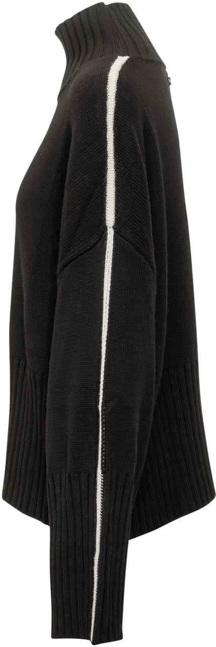 Pinko Pinko Maglia Barbados Dolcevita Nera Zwart