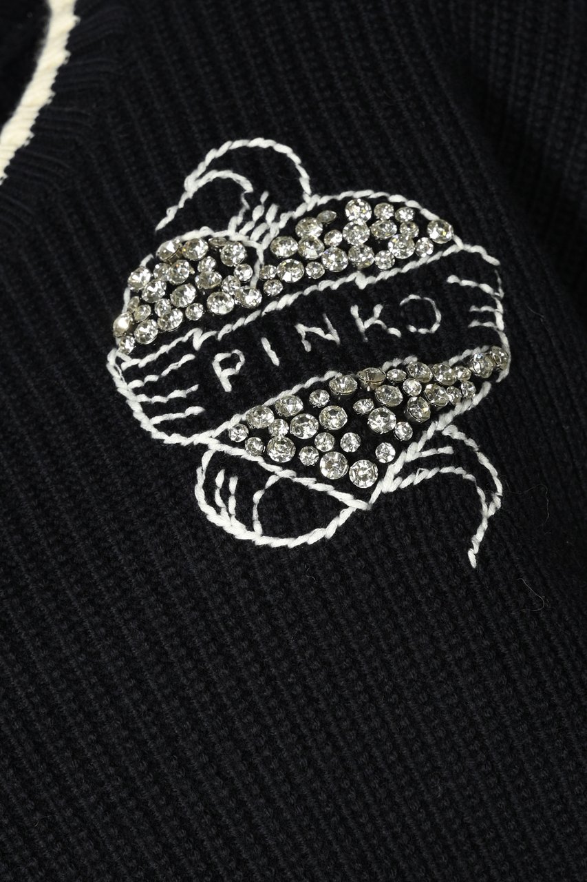 Pinko Sweaters Blue Blauw