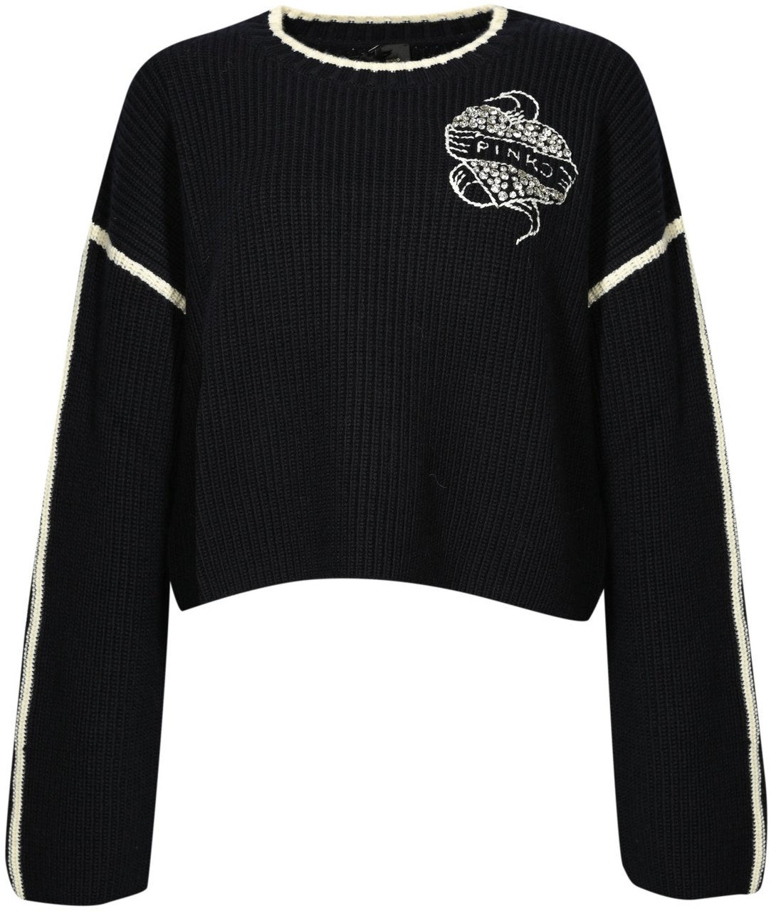 Pinko Sweaters Blue Blauw