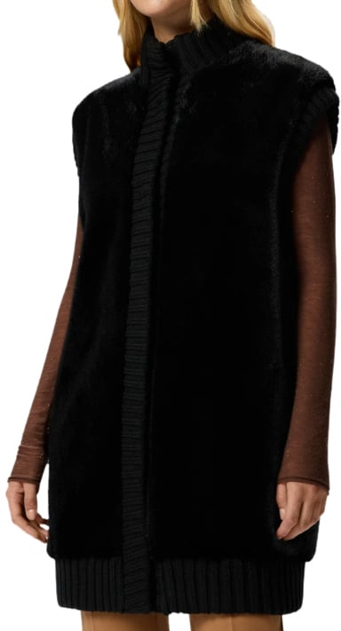 Pinko Coats Black Zwart