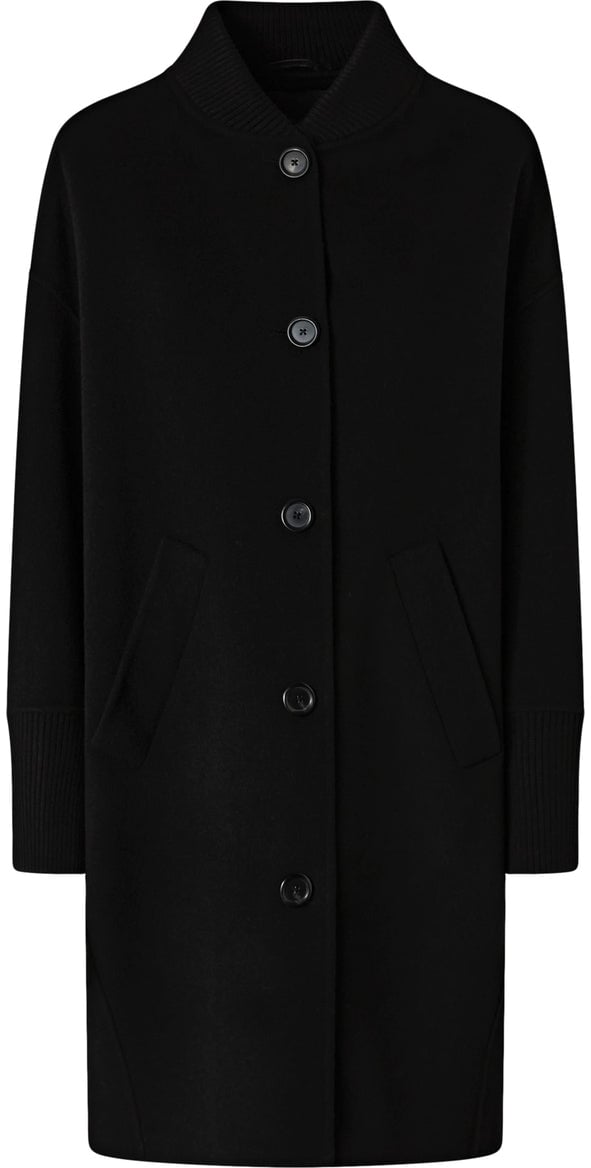 Pinko Wool coat Zwart