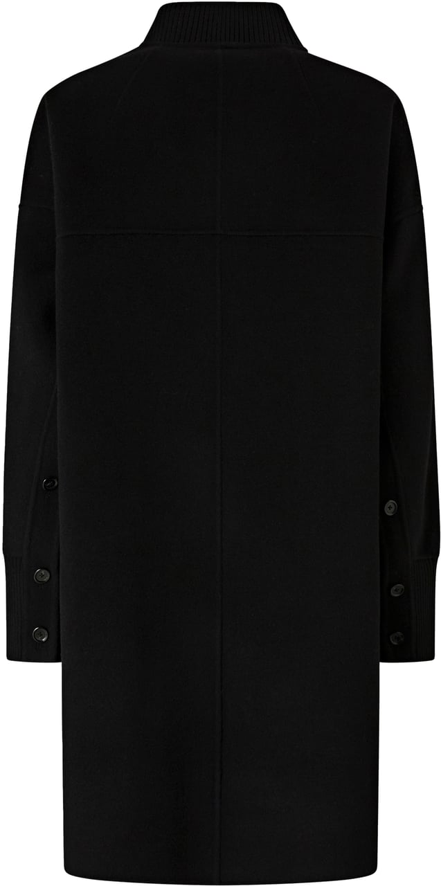 Pinko Coats Nero Limousine Zwart