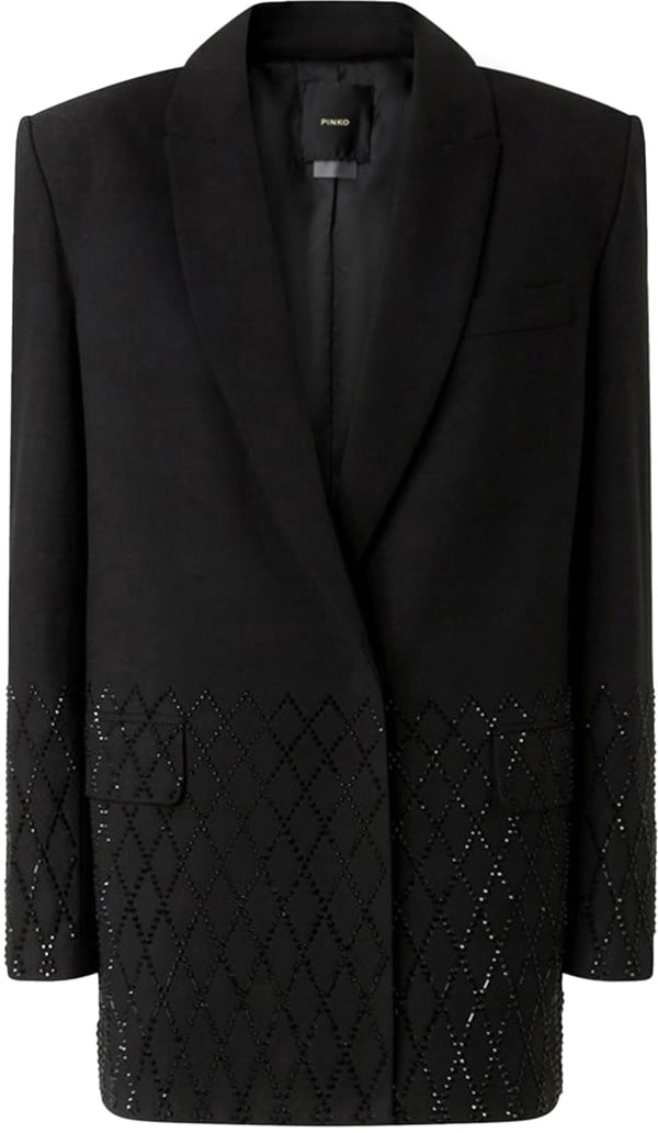 Pinko Blazers Black Zwart