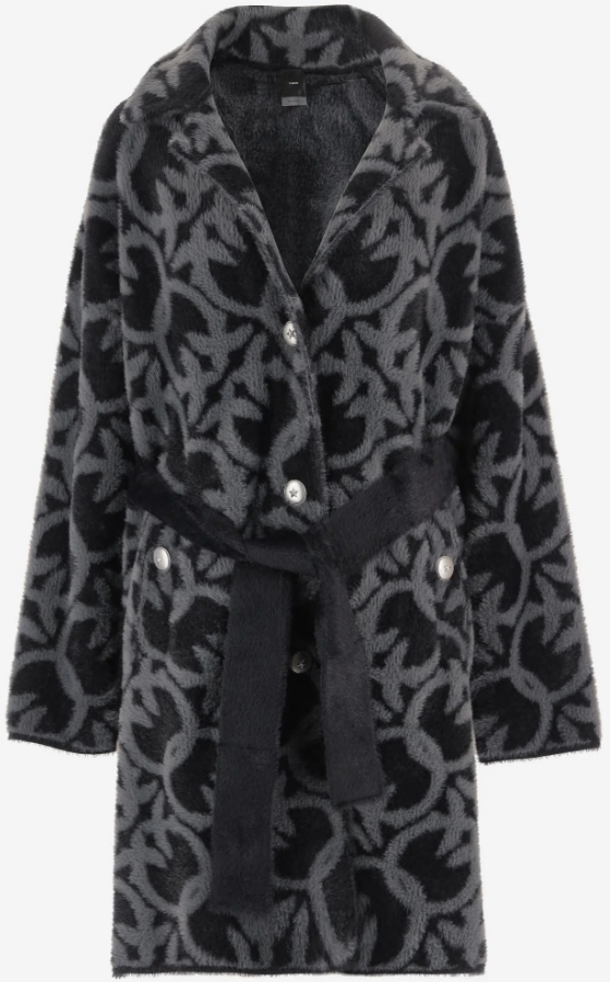 Pinko Coats Grey Grijs