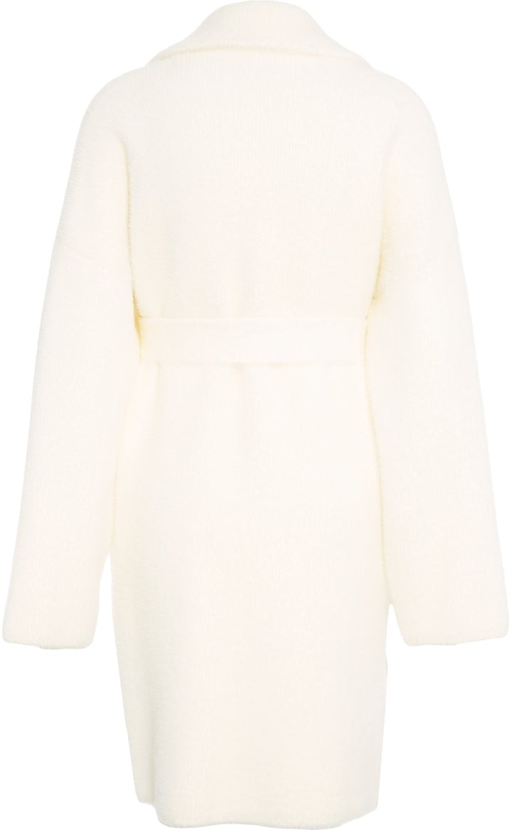 Pinko Coat with waist-belt Wit