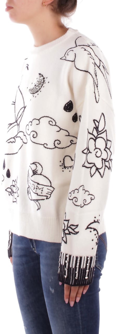 Pinko Sweaters White Wit