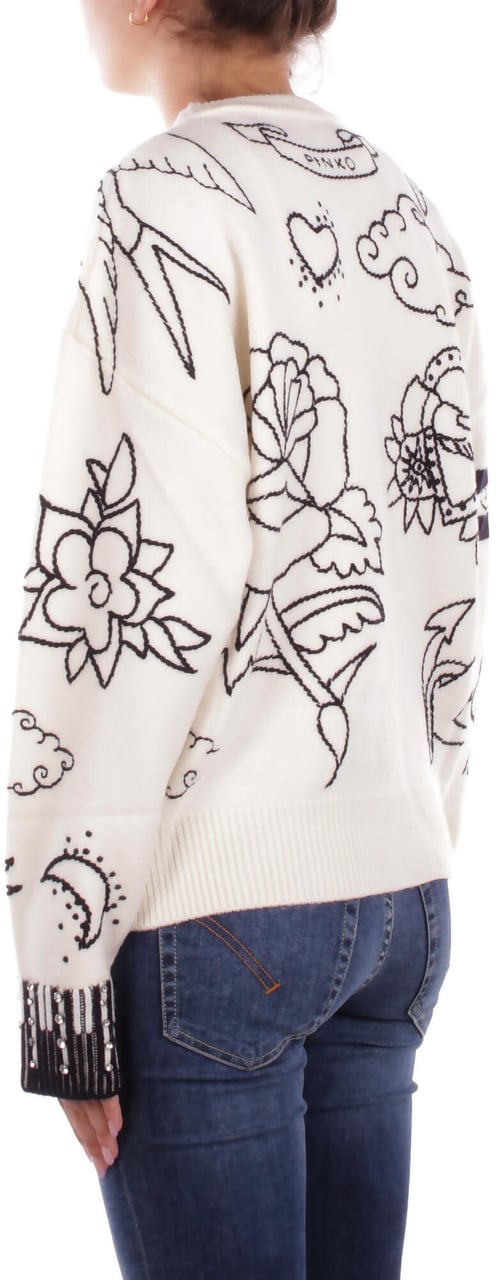 Pinko Sweaters White Wit