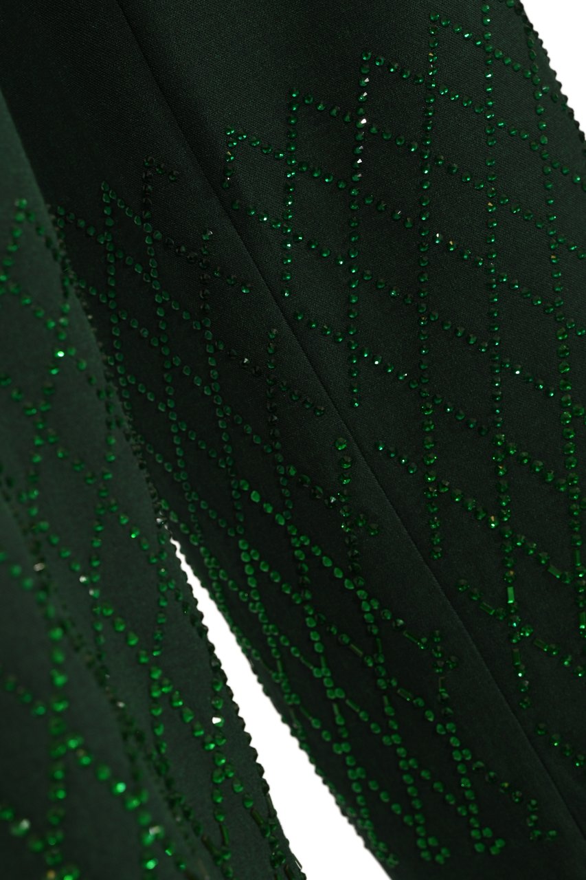 Pinko Trousers Green Groen