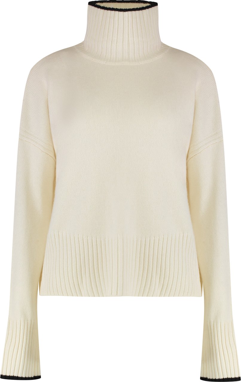 Pinko Falkland Wool and cashmere sweater Wit