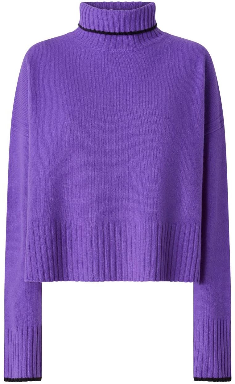 Pinko Sweaters Purple Paars