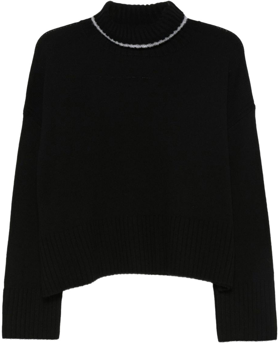 Pinko Sweaters Black Zwart