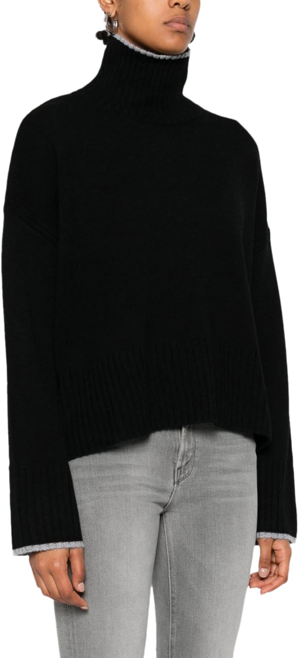 Pinko Sweaters Black Zwart