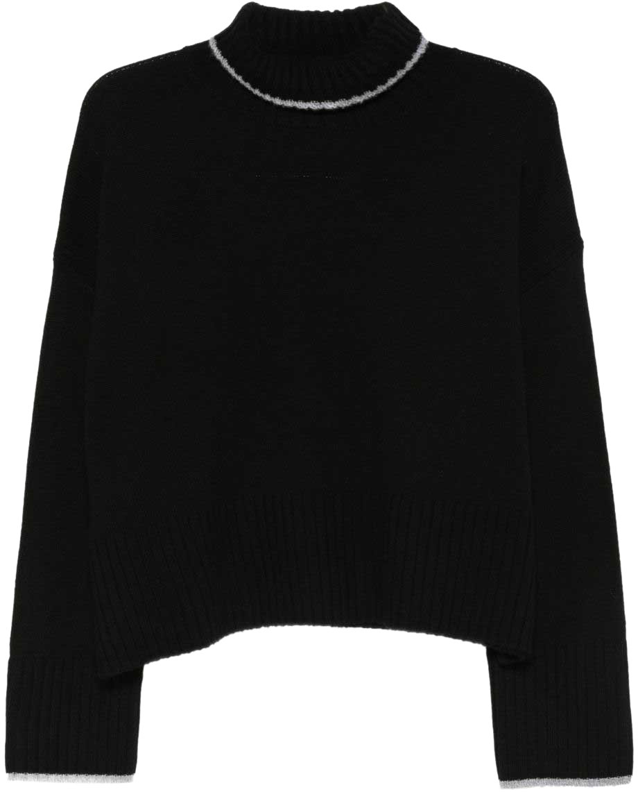Pinko Sweaters Black Zwart