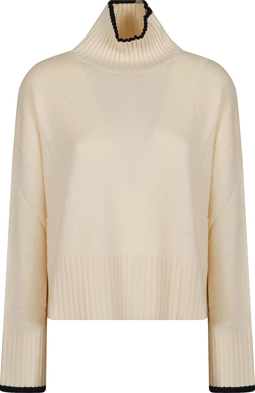 Pinko Falkland Turtle Neck Sweater Nude Beige