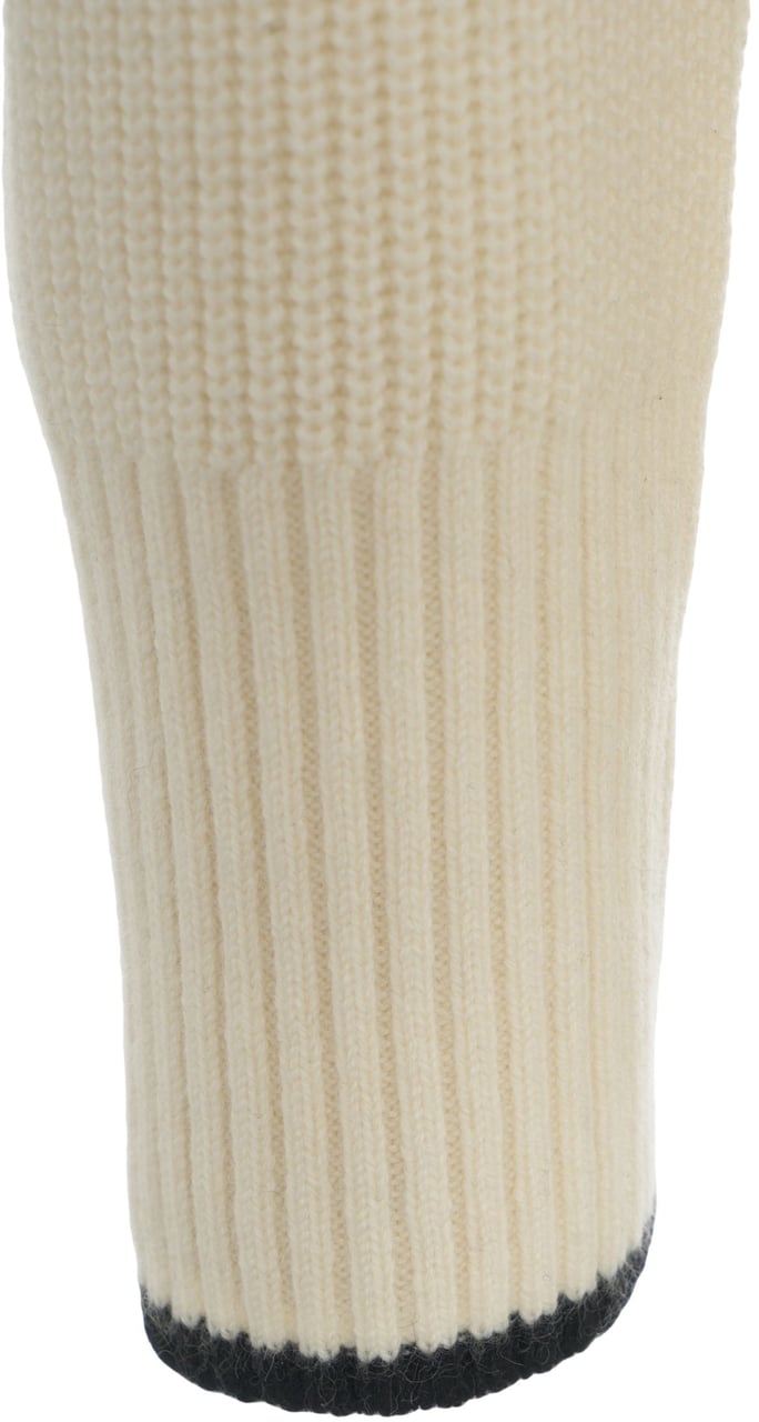 Pinko Maglia con zip 'Folegandros' Wit