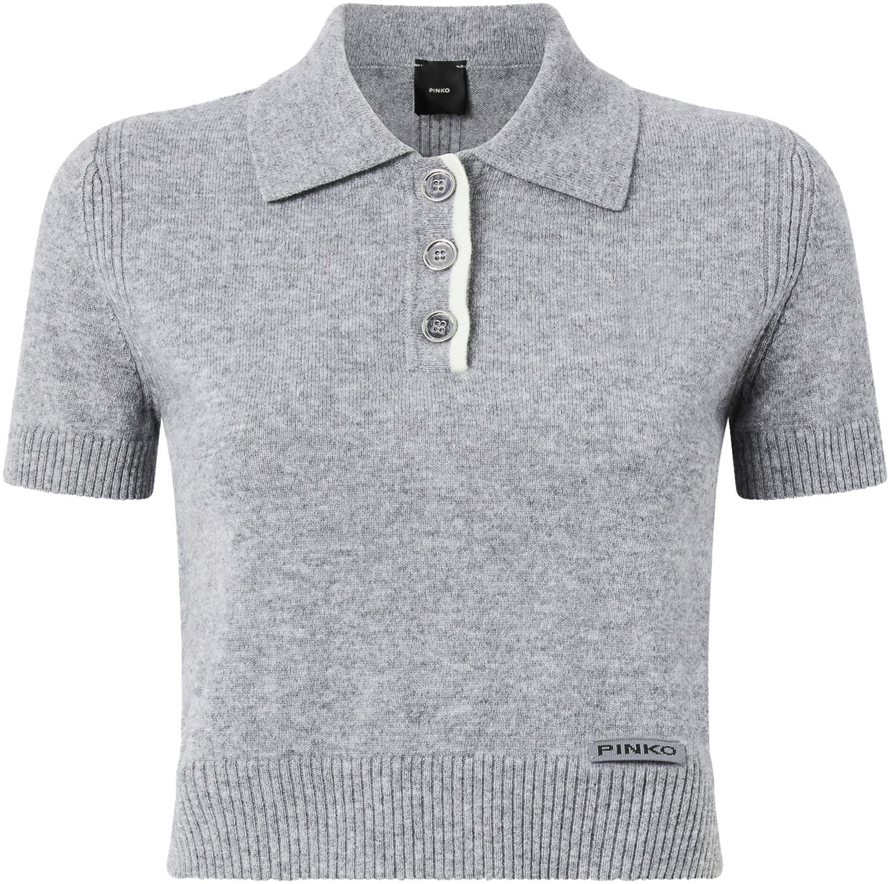 Pinko T-Shirts And Polos Grigio Monumento Divers