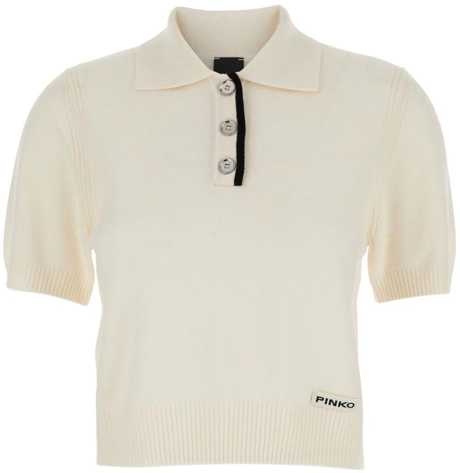 Pinko Sweaters White Wit