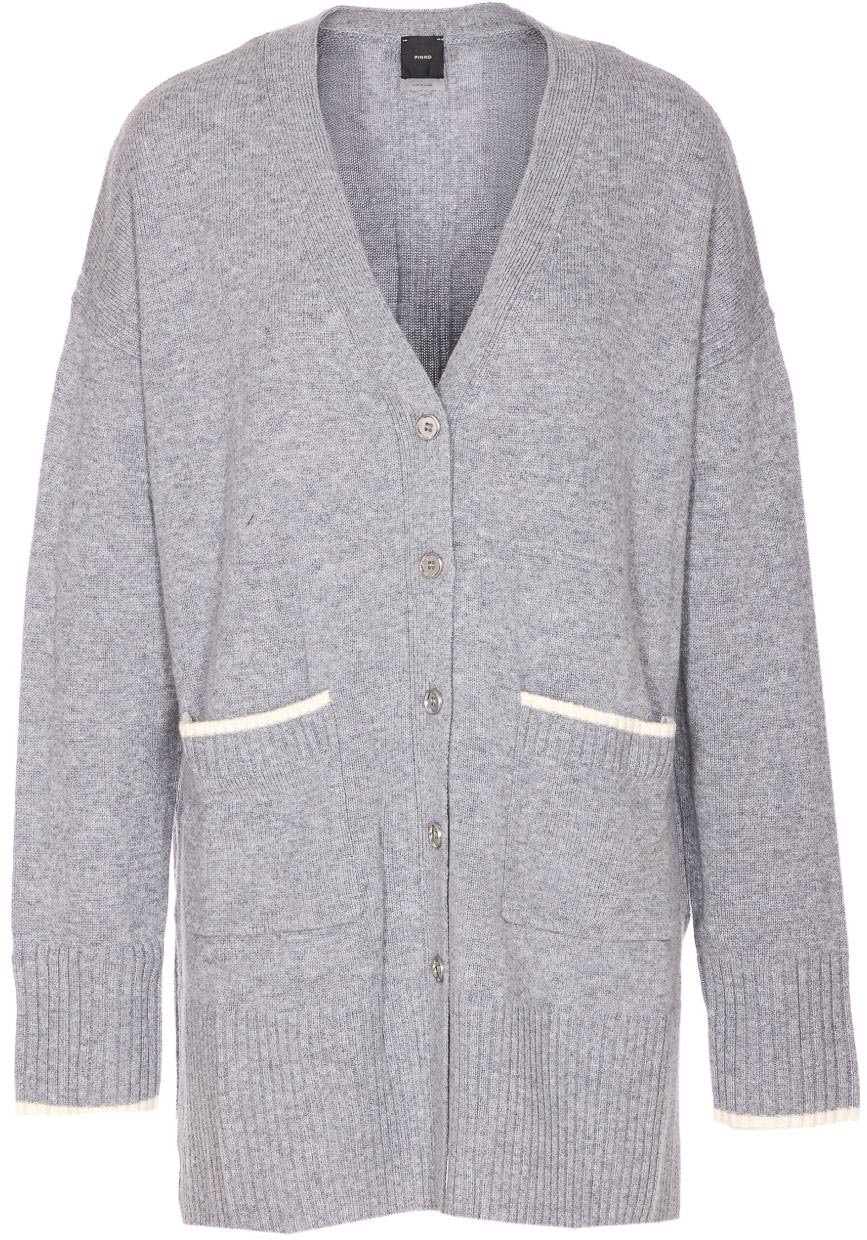 Pinko Sweaters Grigio Lichtgrijs