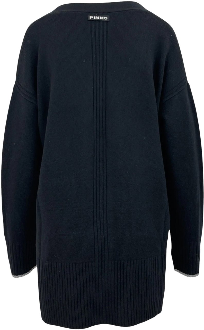 Pinko Sweaters Nero Limousine Zwart