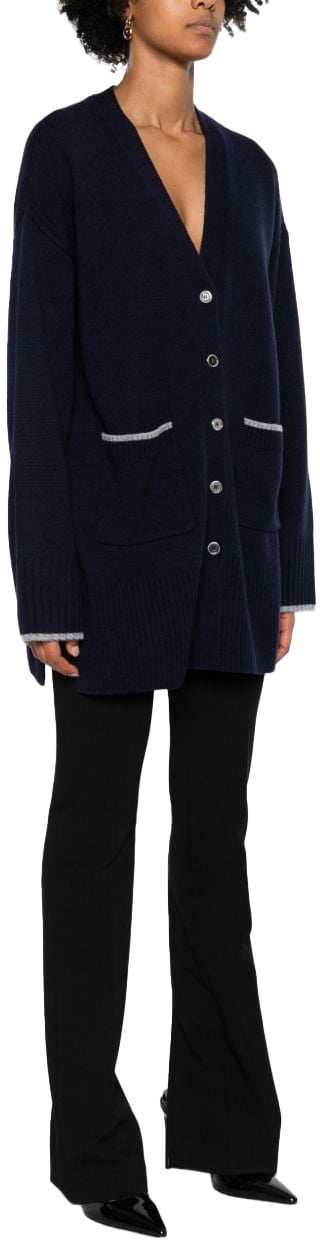 Pinko Sweaters Blue Blauw