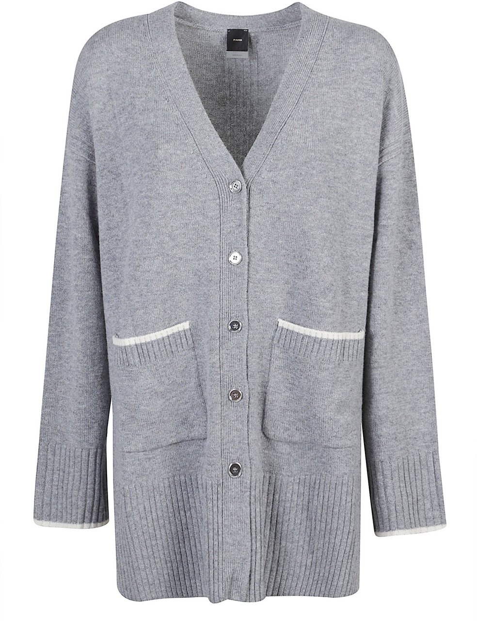 Pinko Tasmania Cardigan Grey Grijs