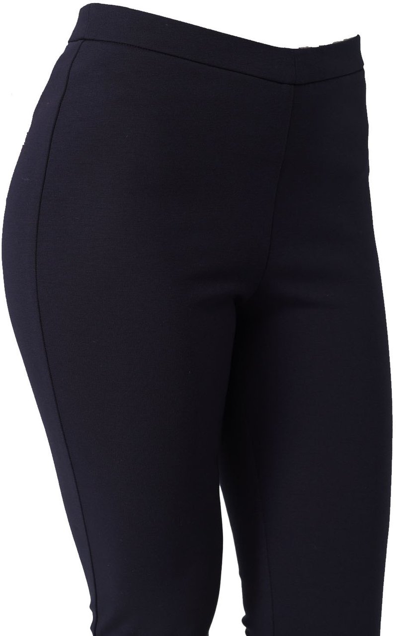Pinko Trousers Blu Dipinto Blauw