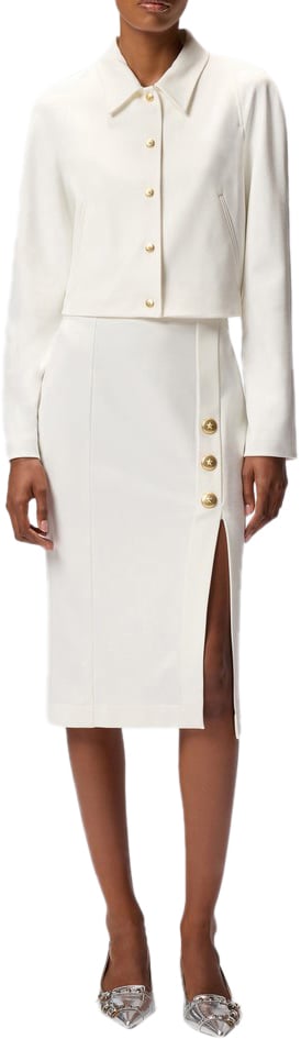 Pinko Skirts White Wit