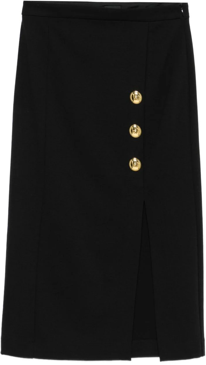 Pinko Skirts Nero Limousine Zwart