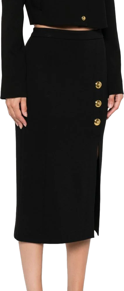 Pinko Skirts Nero Limousine Zwart