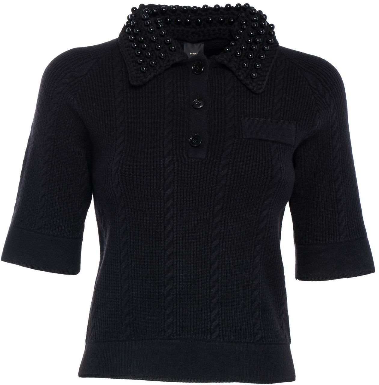 Pinko Sweaters Black Zwart