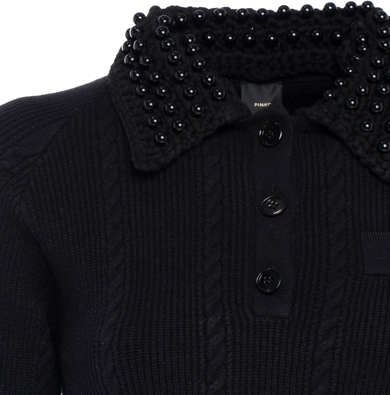 Pinko Sweaters Black Zwart