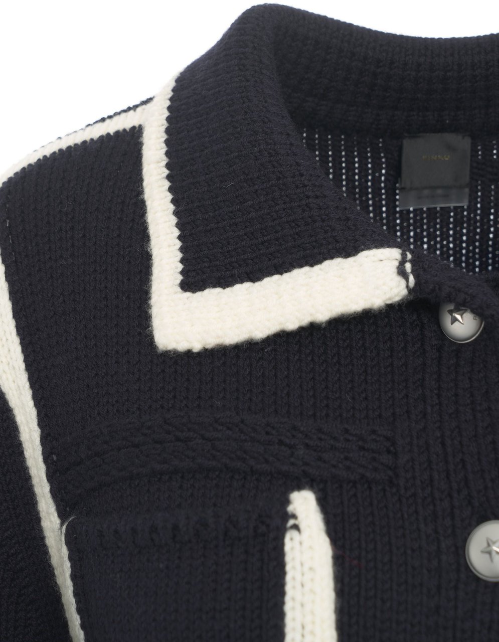Pinko Knit Cardigan 'Sulcis' Zwart