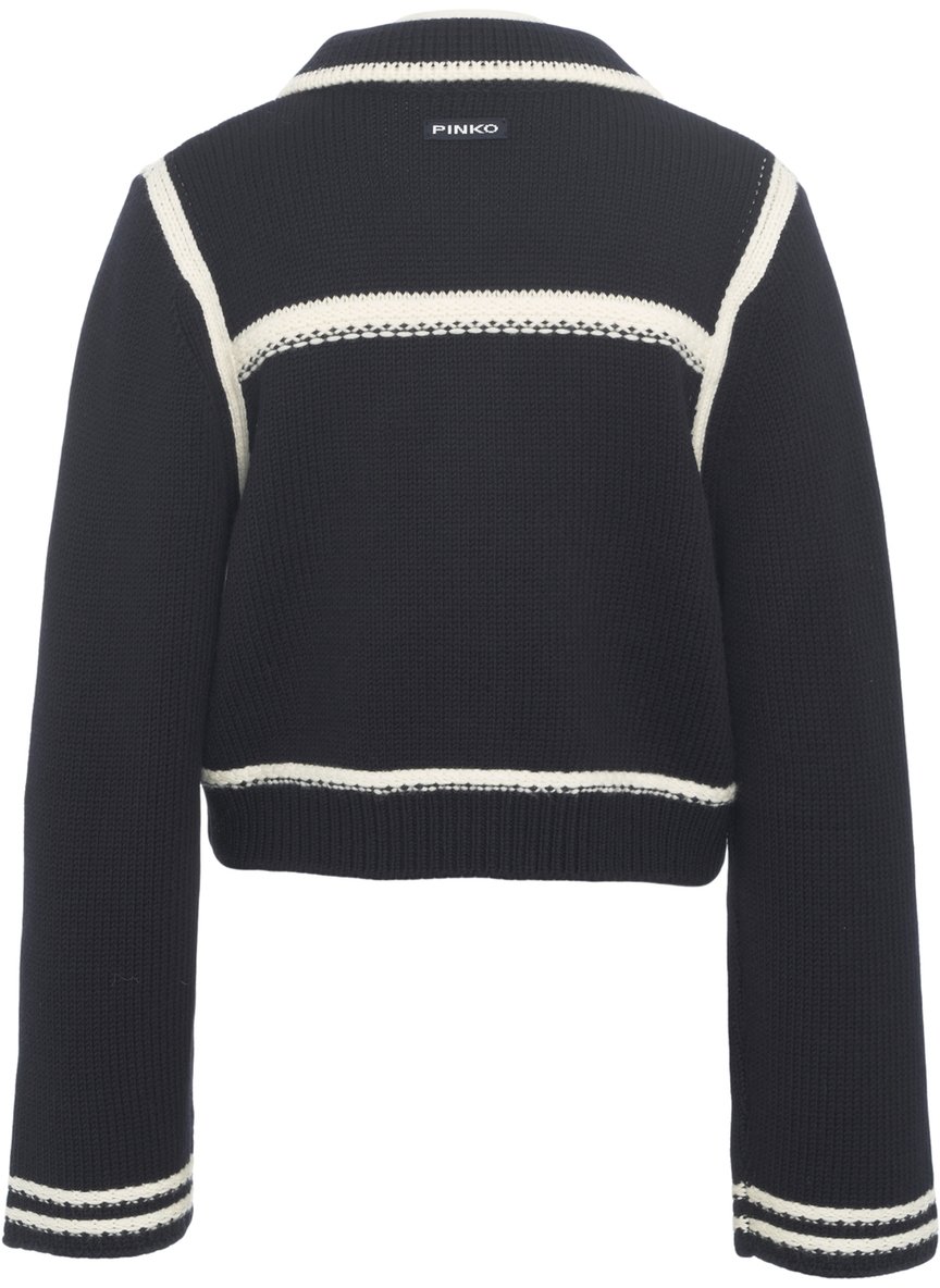 Pinko Cardigan in maglia 'Sulcis' Zwart