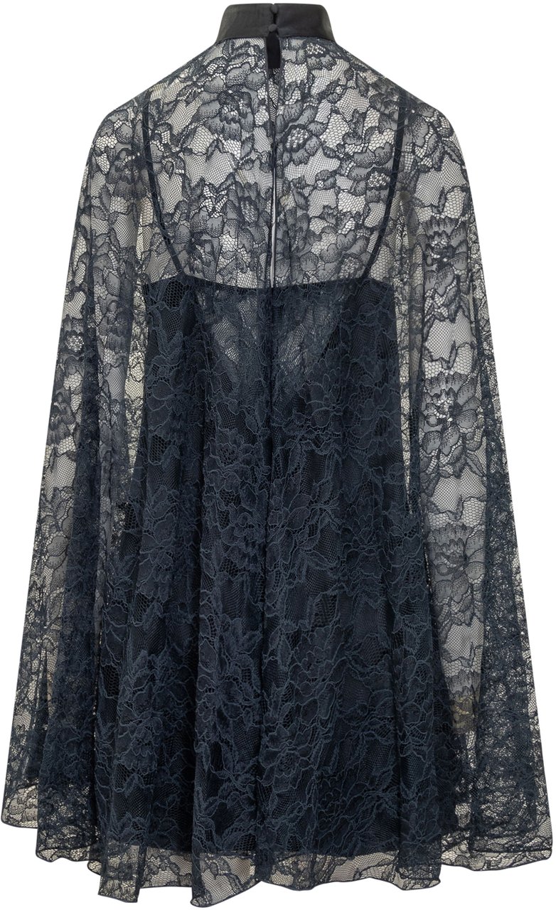 Pinko Abito in Pizzo con Collo Alto Pinko Donkergrijs